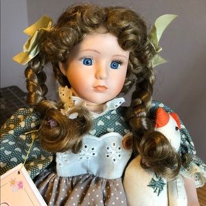 Rare Vintage Jessie Collectable Porcelain Doll
